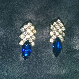 Vintage Cubic zirconia earrings